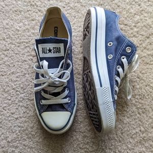 Converse Chuck Taylor All Star Classic Low Top Sneaker Blue Women's 8 Men's 6